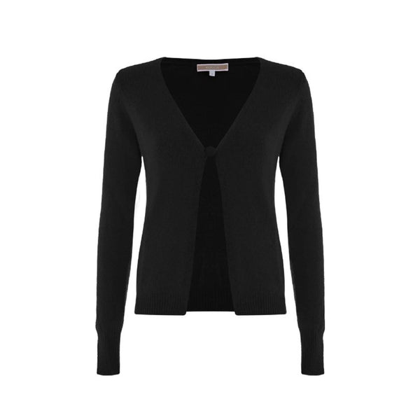 Kocca Cardigan Cardigan Donna con un bottone Nero - Francavilla Moda